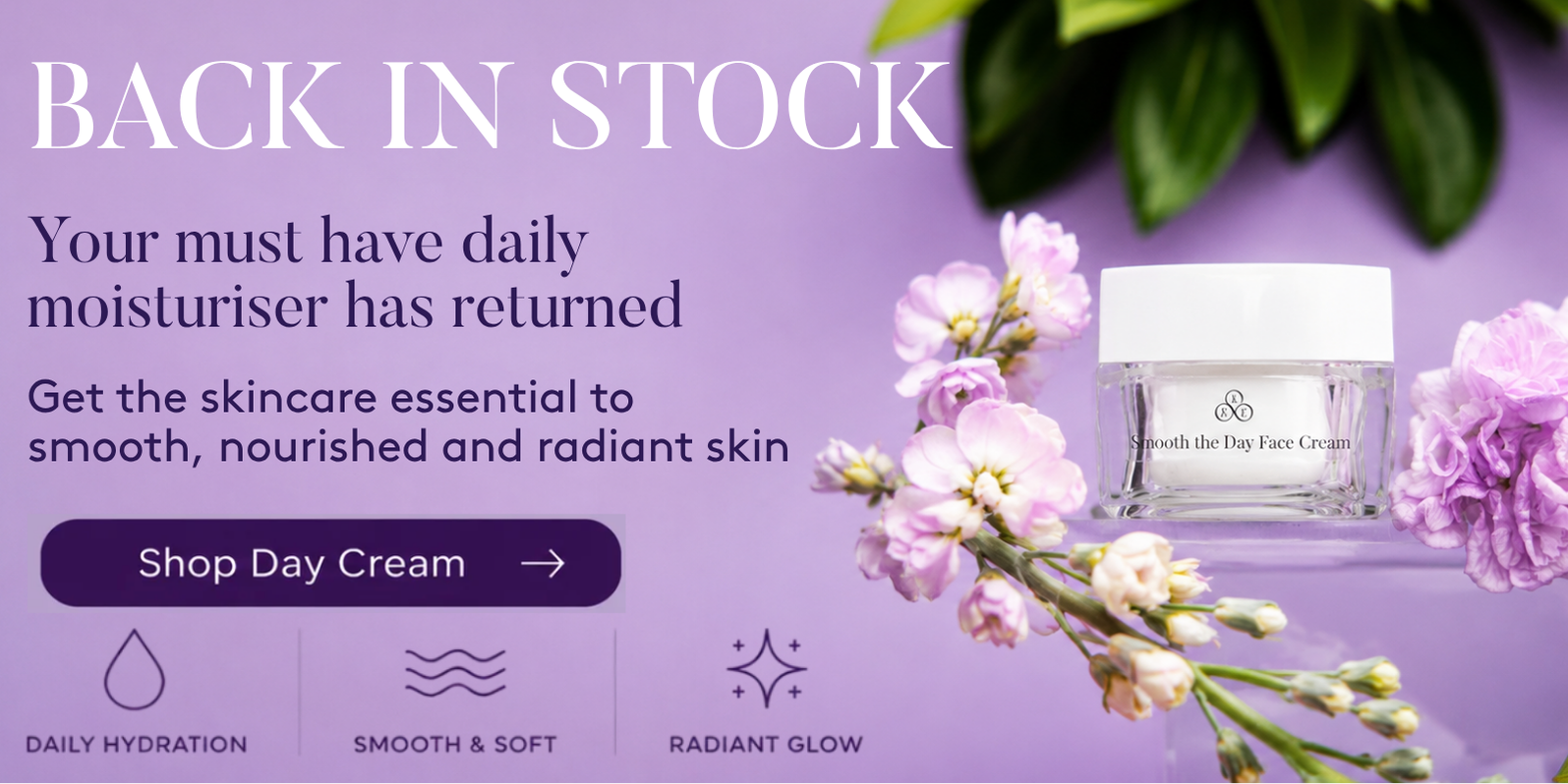 Your must have daily moisturiser has returned.