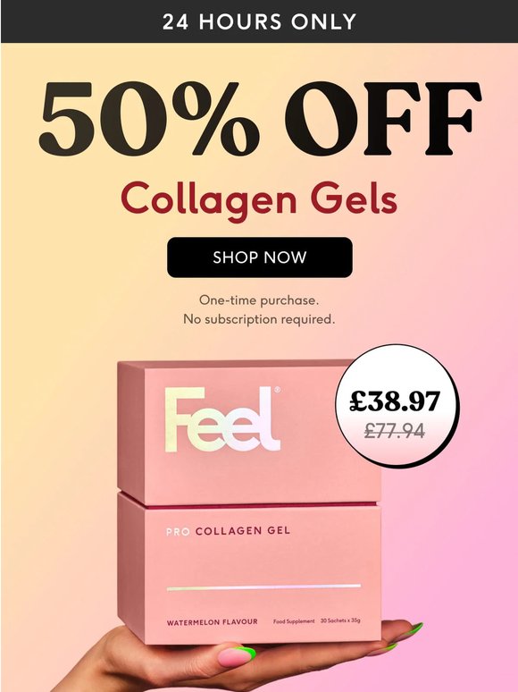 🩷 50% OFF 🩷 Collagen Gels