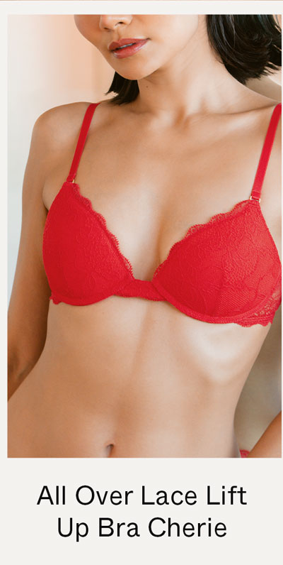 All Over Lace Lift Up Bra Cherie