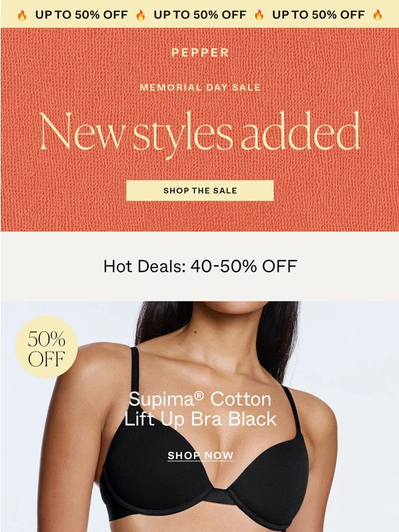 NEW STYLES ADDED TO SALE 🔥