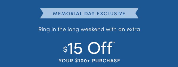 $15 off