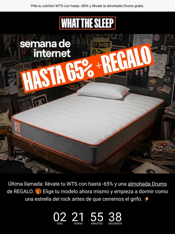 ¿Aún sin tu almohada de regalo? 💻⏰Últimas horas