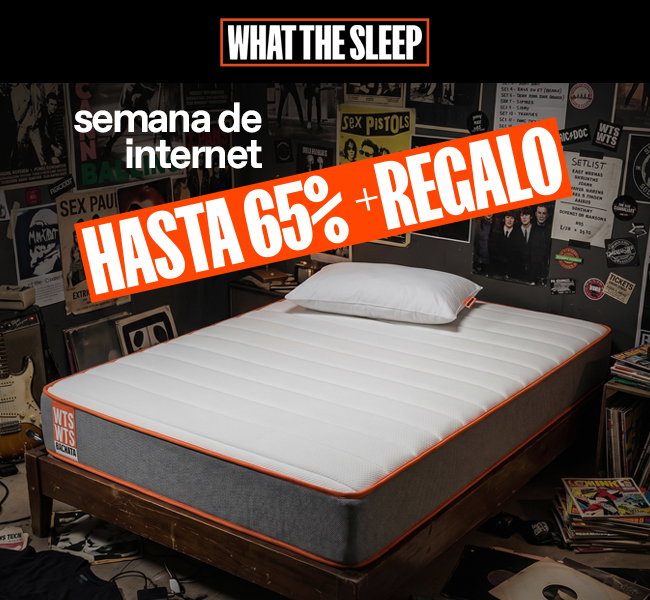 70% + 10% extra en packs + almohada de regalo