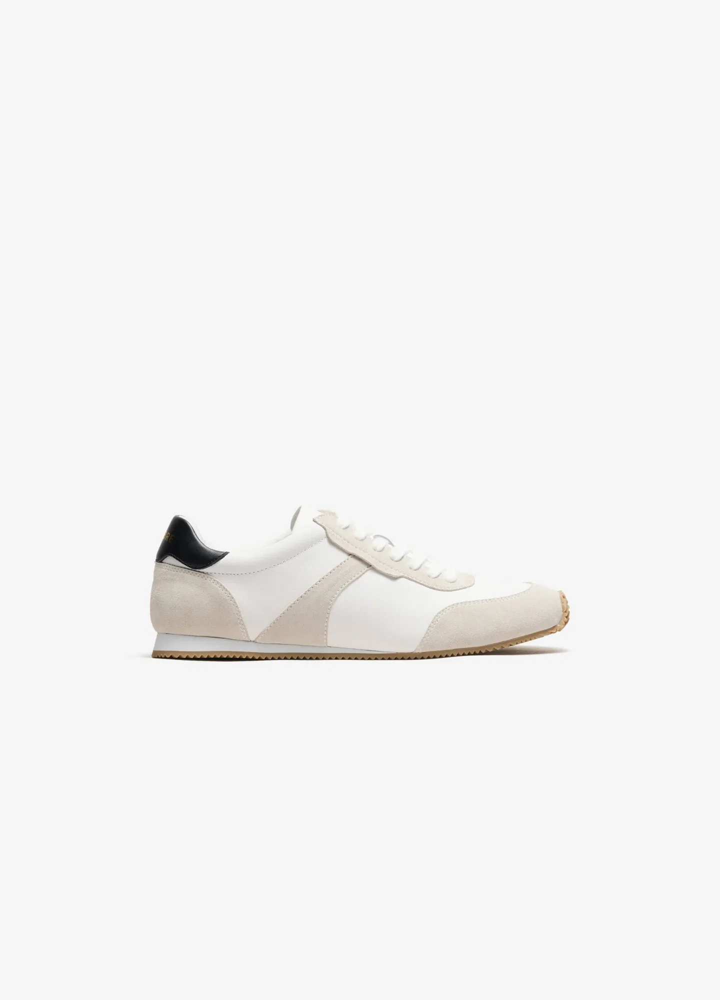 Image of Low Profile Leather Sneaker White Combo