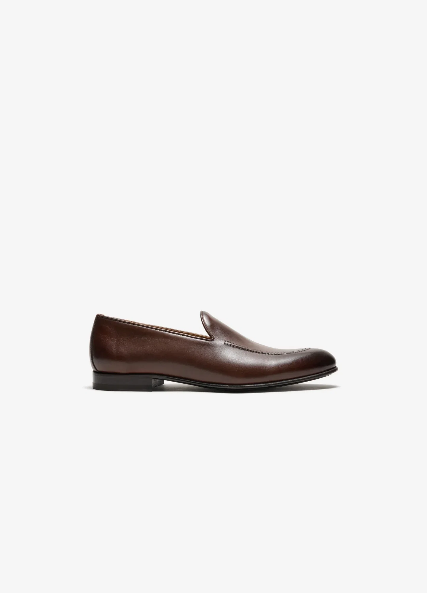 Image of Leather Loafer Tan Dark