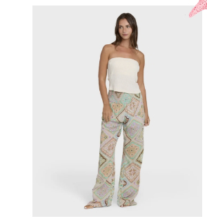New Waves 2 Printed Pants