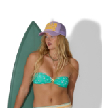 Ship Wrecked Shelly Bandeau Bikini Top
