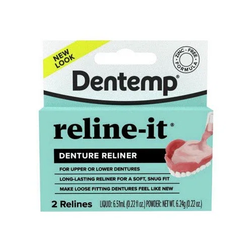 Dentemp, Reline-It Denture Reliners, 1 Each