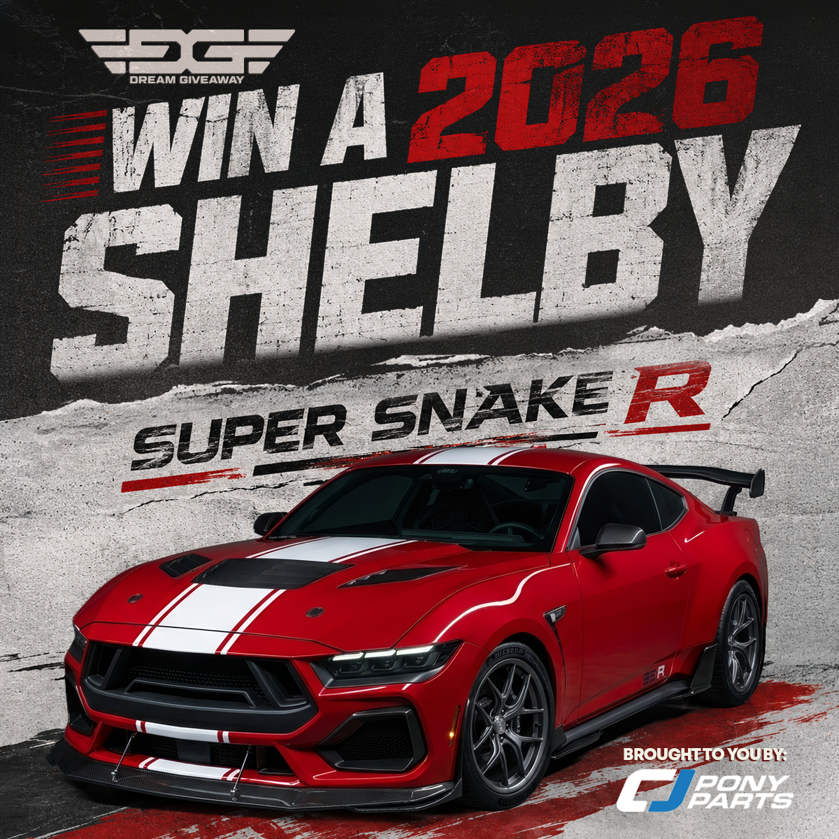 Win a 2026 Shelby Super Snake R!