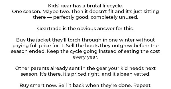 They'll outgrow it