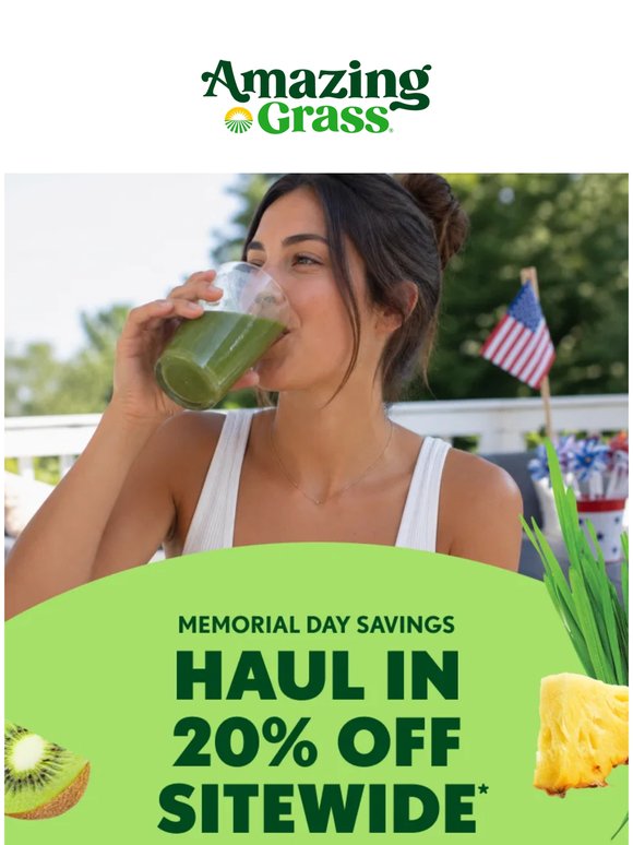 Haul In 20% Off Sitewide!