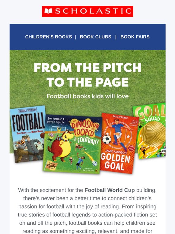 Kick off a love of reading this World Cup season ⚽
