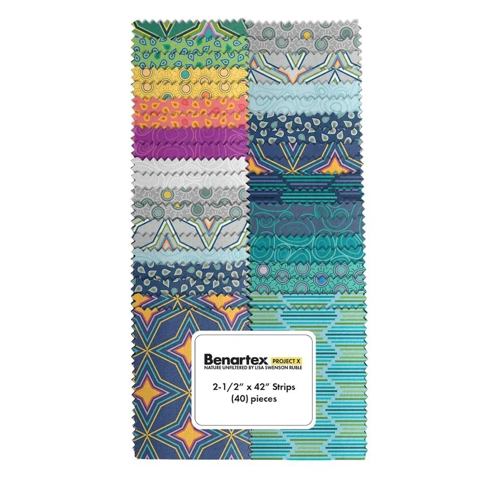 Image of Benartex Fabrics - Nature Unfiltered 2.5" Strip-pie - 42 Pieces