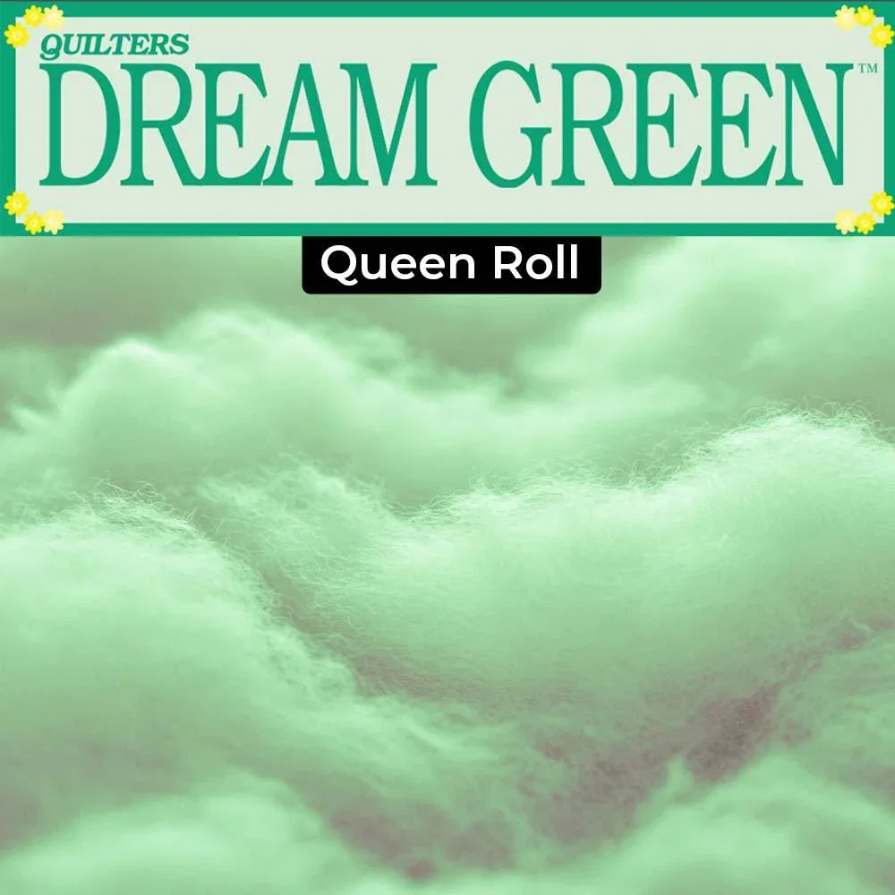 Image of Quilters Dream - Dream Green - Made 100% From Recycled Bottles - Select - 93