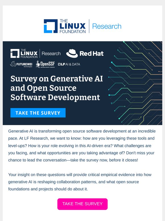 Don't wait! Complete the GenAI survey now and unlock your 35% off training code.