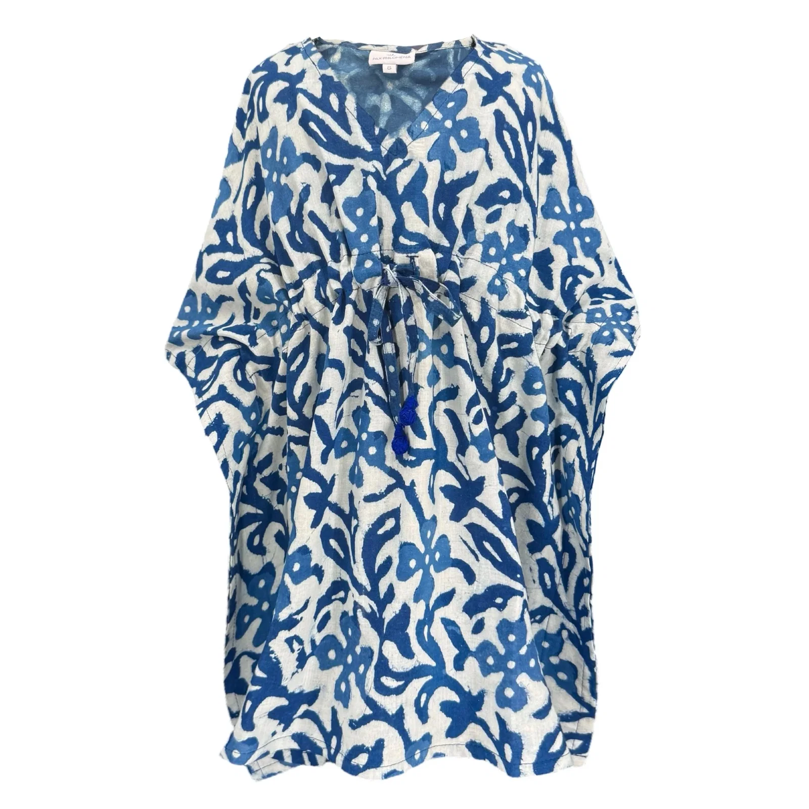 Image of Isadora Kids Cotton Kaftan Dress