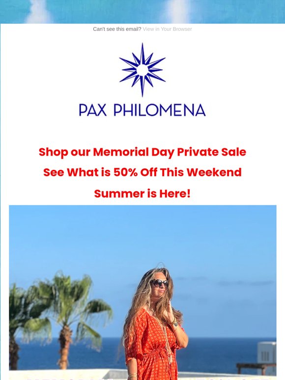 Kick Off Summer with 50% Off☀️