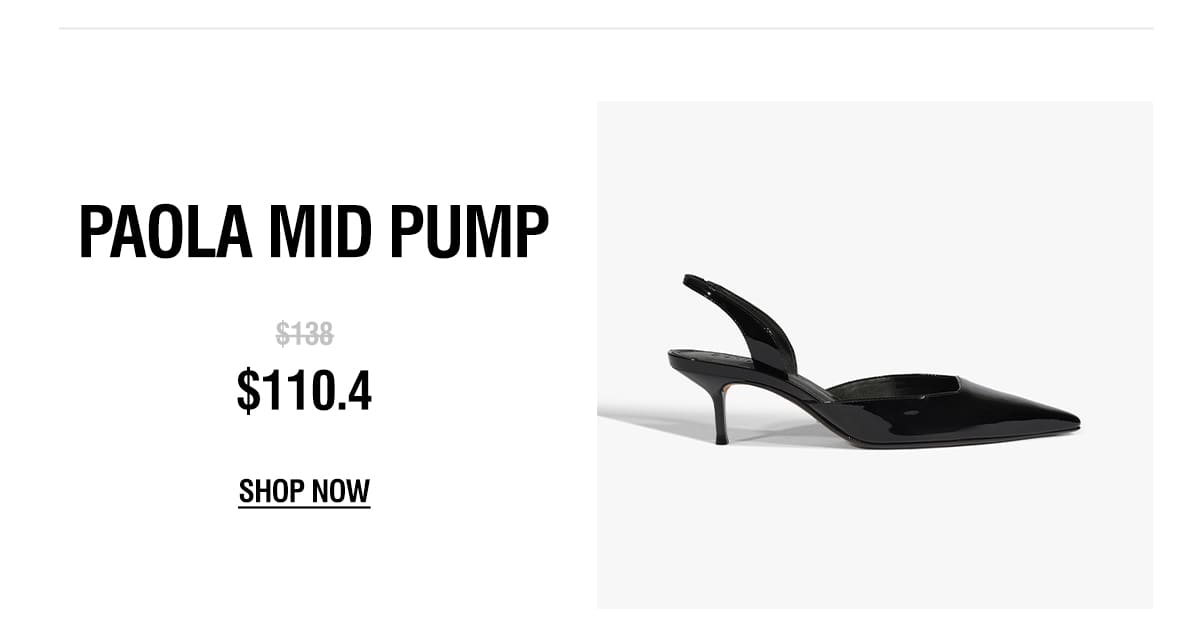 PAOLA MID PUMP | SHOP NOW 