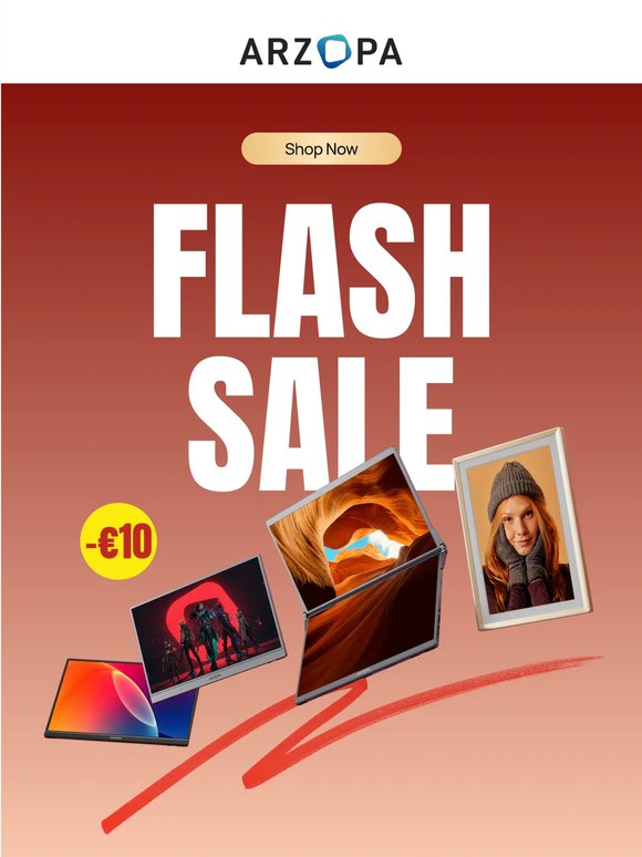 ⏰ Flash Sale is ON! Claim your extra €10 before it expires.