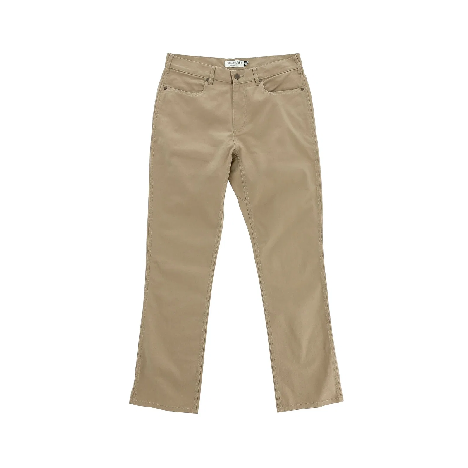 Image of Reid Slim-Straight Leg Cotton Chino Pant