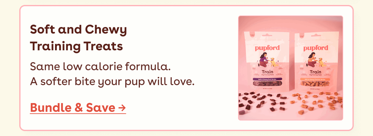 Soft and chew training treats 