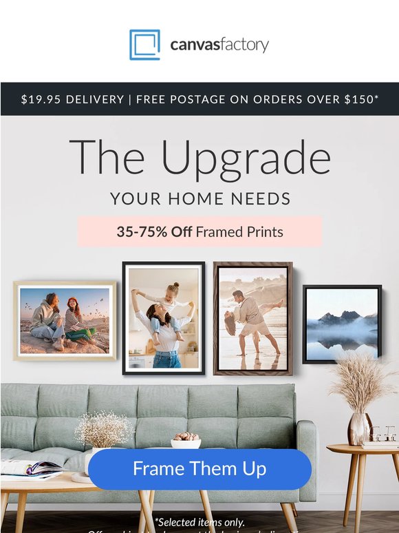 [75% OFF] The Upgrade Your Home Needs 🏠🖼️