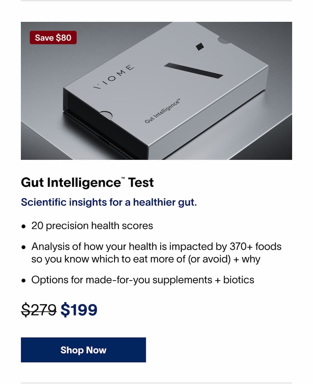 Gut Intelligence™ Test | Scientific insights for a healthier gut. | [SHOP NOW]