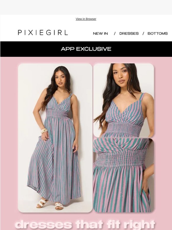 Dresses That Fit Right...