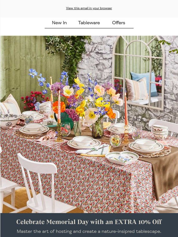 Elevate Your Table ⭐ Extra 10% Off