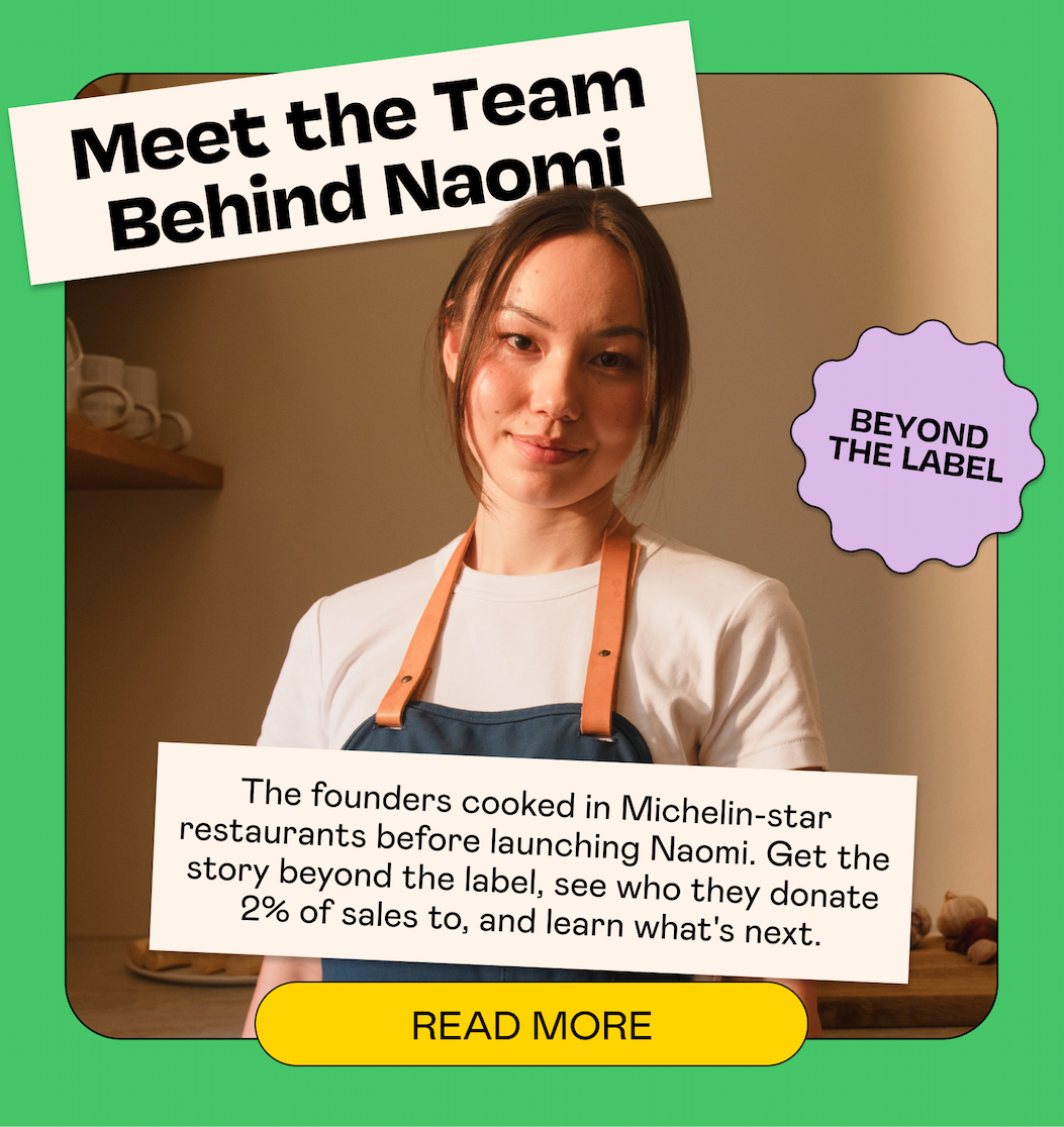 Meet Naomi. The Cook's Hand Scrub. | SHOP NAOMI