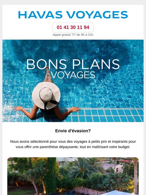 📢 Bons plans voyages à saisir