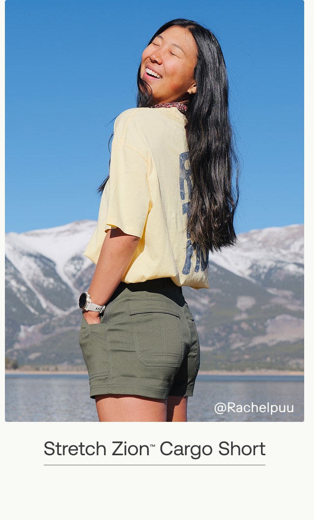 stretch zion cargo short