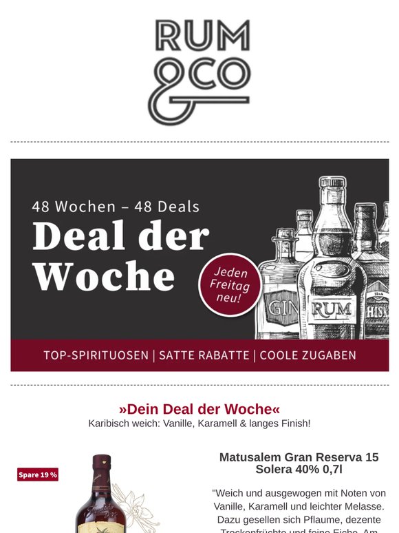 Dein Karibischer Top-Rum im Deal, spannende Neuheiten & Geheimtipps!