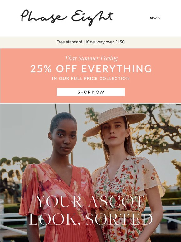 Heading to Ascot?