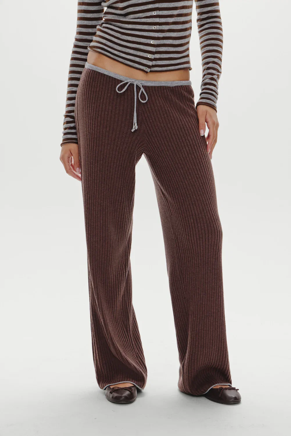 Image of Lochlin Knit Pants - Amber