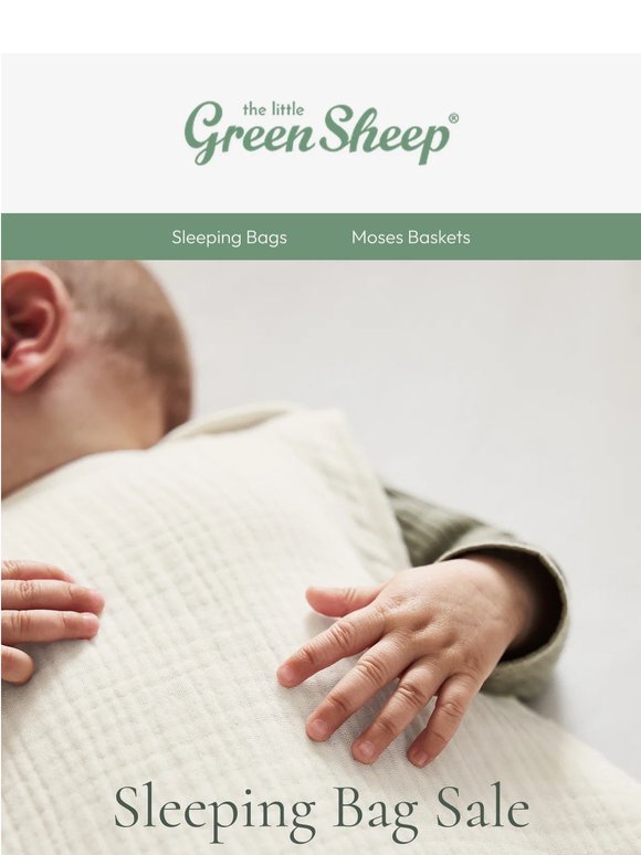 Sleeping Bag Sale Begins 💚