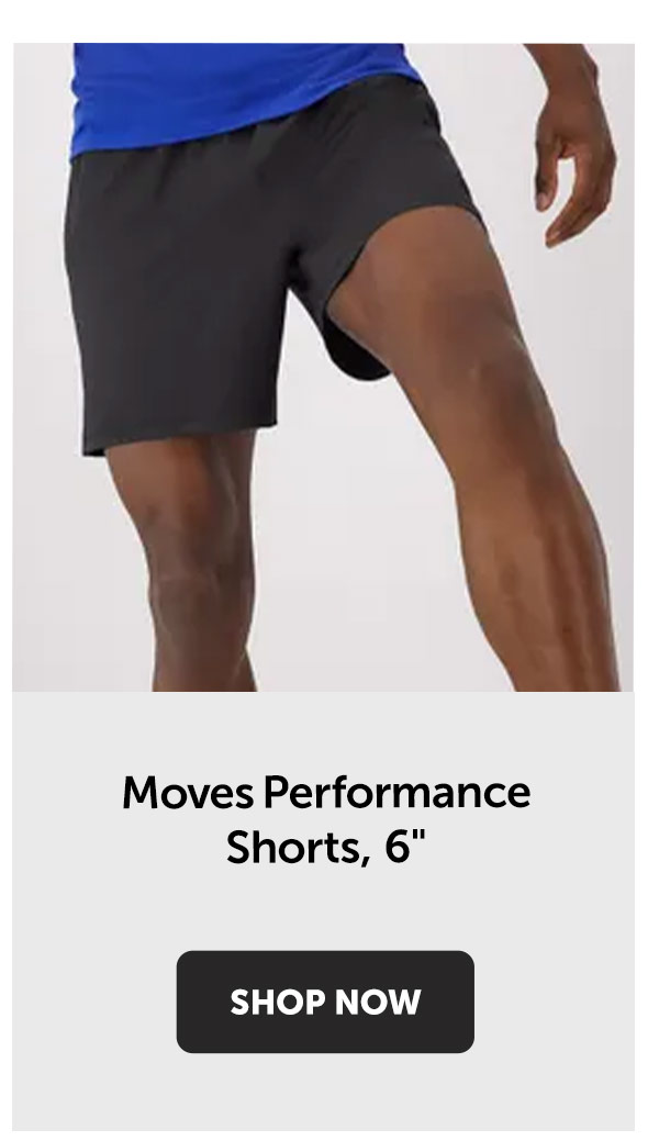 Hanes Moves Men's Performance Shorts