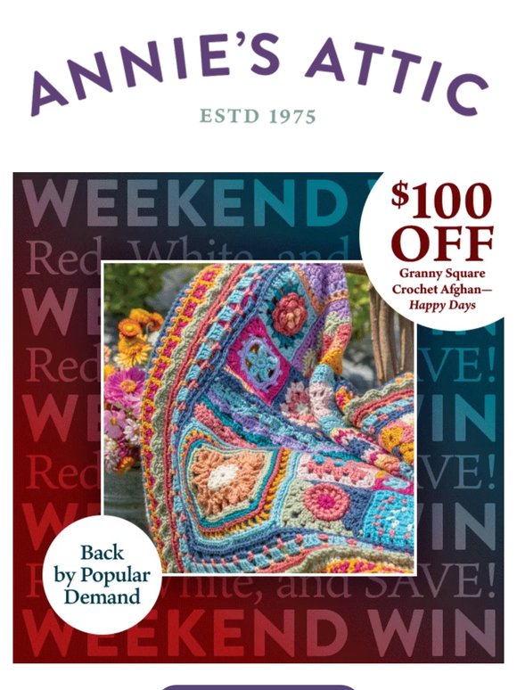 Back by Popular Demand: Save $100 on This Fan-Favorite!