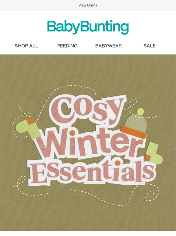 Savings on cosy Bilbi & 4Baby must-haves!
