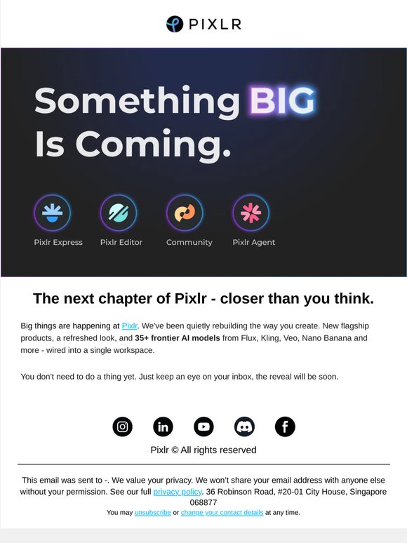 Something BIG is coming.🔥