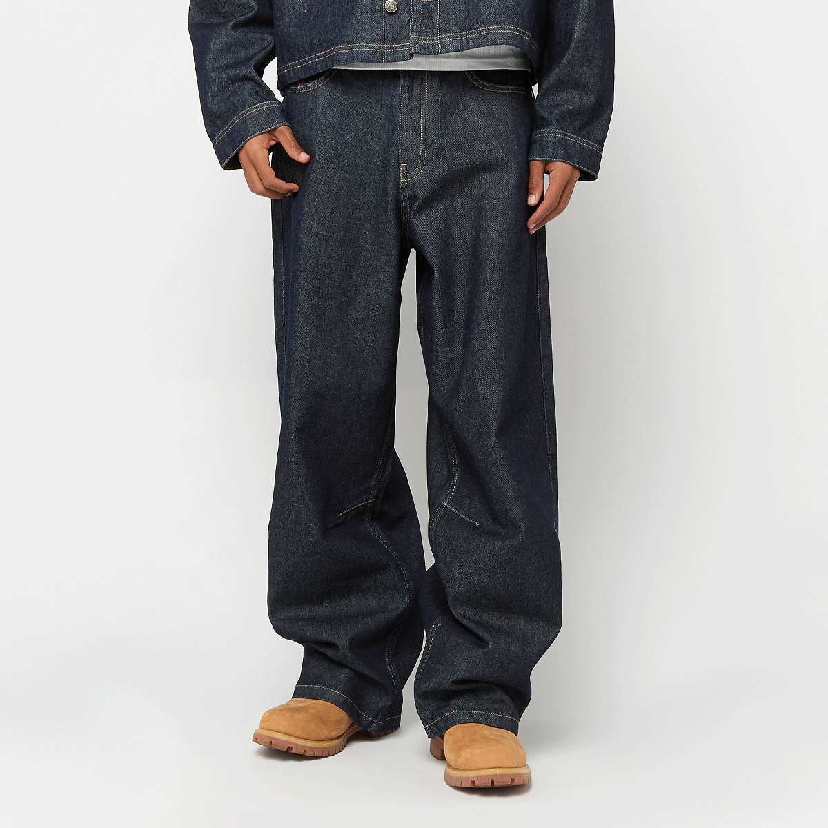 Jeans Rinsed Relaxed Baggy Jeans