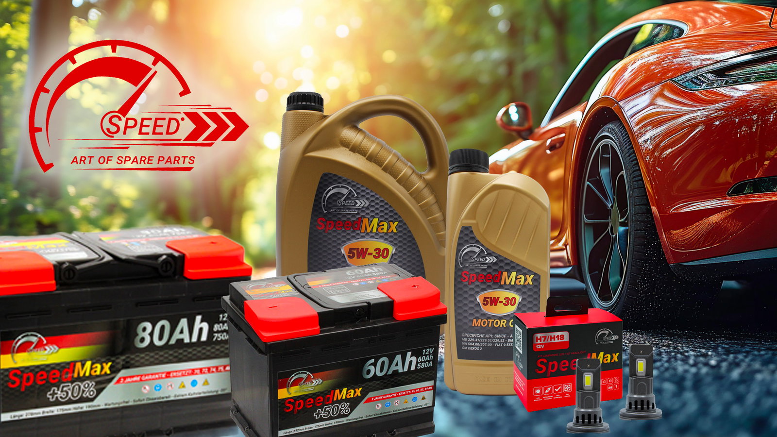 Ricambi auto SPEED
