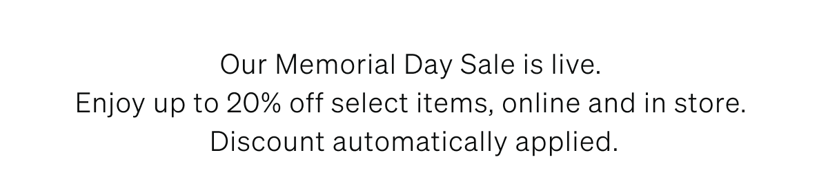 Memorial Day Sale | [SHOP NOW]