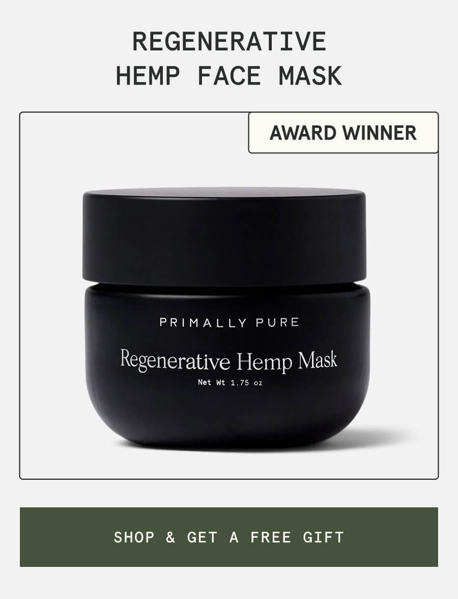 Regenerative Hemp Face Mask AWARD WINNER [SHOP & GET A FREE GIFT]