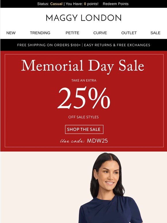 Our Memorial Day Sale is live
