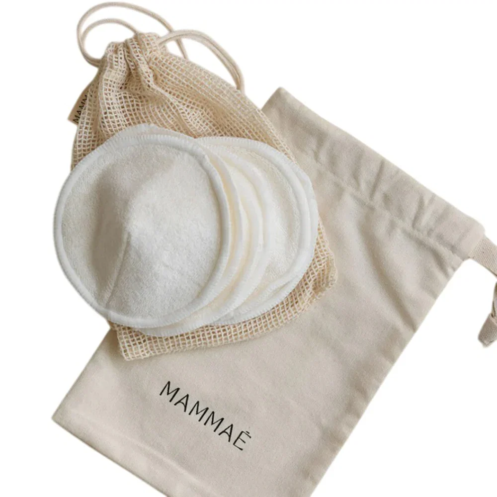 Image of Mammae Bosom Reuseable Organic Contoured Breast Pads