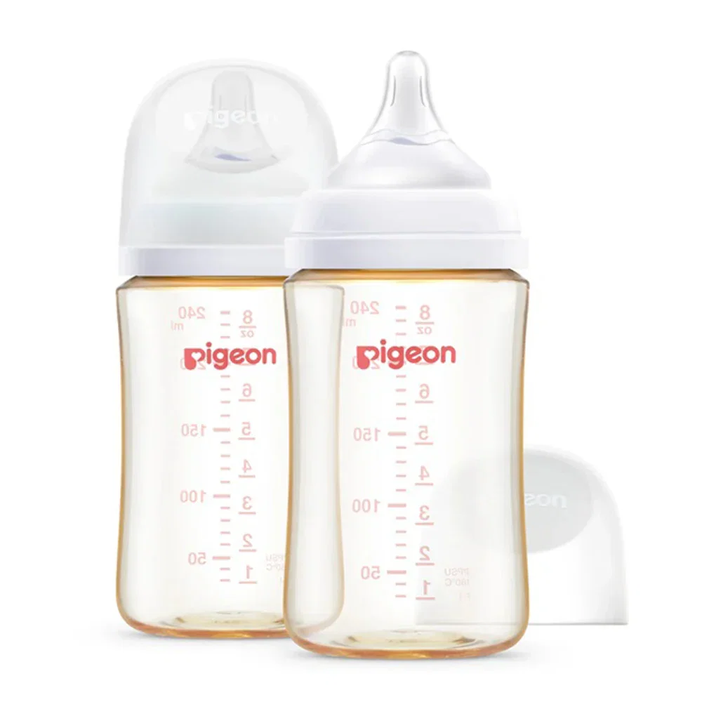 Image of Pigeon Softouch III Bottle PPSU Twin Pack 240ml