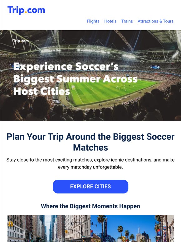 The Biggest Soccer Matches Are Coming