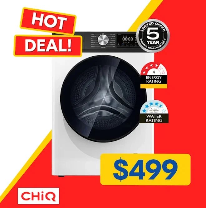 CHiQ 8.5kg Front Load Washer