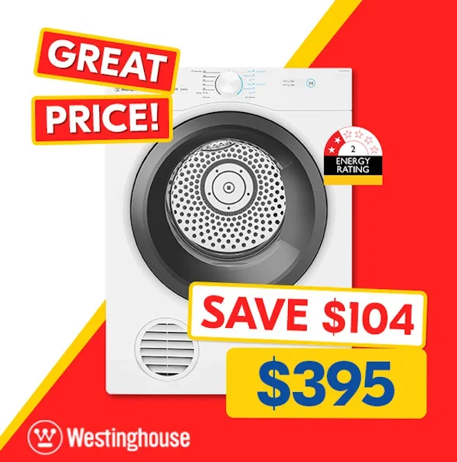 Westinghouse 5.5kg Timed Vented Dryer